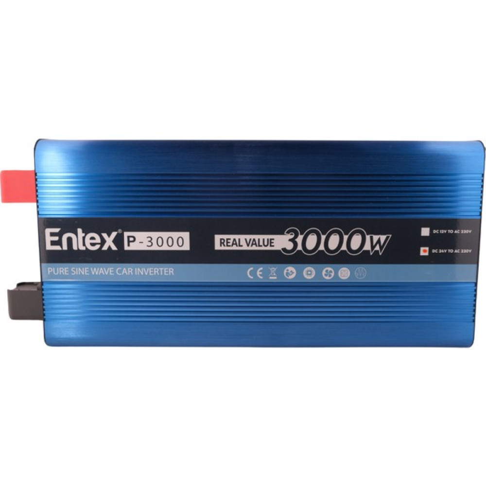 Entex 24 V Volt 3 Kw 3000 W Watt Tam Saf Sinus Solar Inverter 220 Çevirici Invertör Dijital Ekranlı Dönüştürücü Power Supply Fiyatı