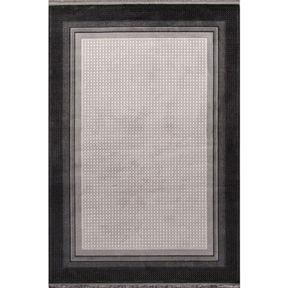 Enti Halı Çam Halı Miras 6816 Gri Enti Halı Modern Desenli Makine Halısı - 160 x 230 cm Salon Halısı Fiyatı