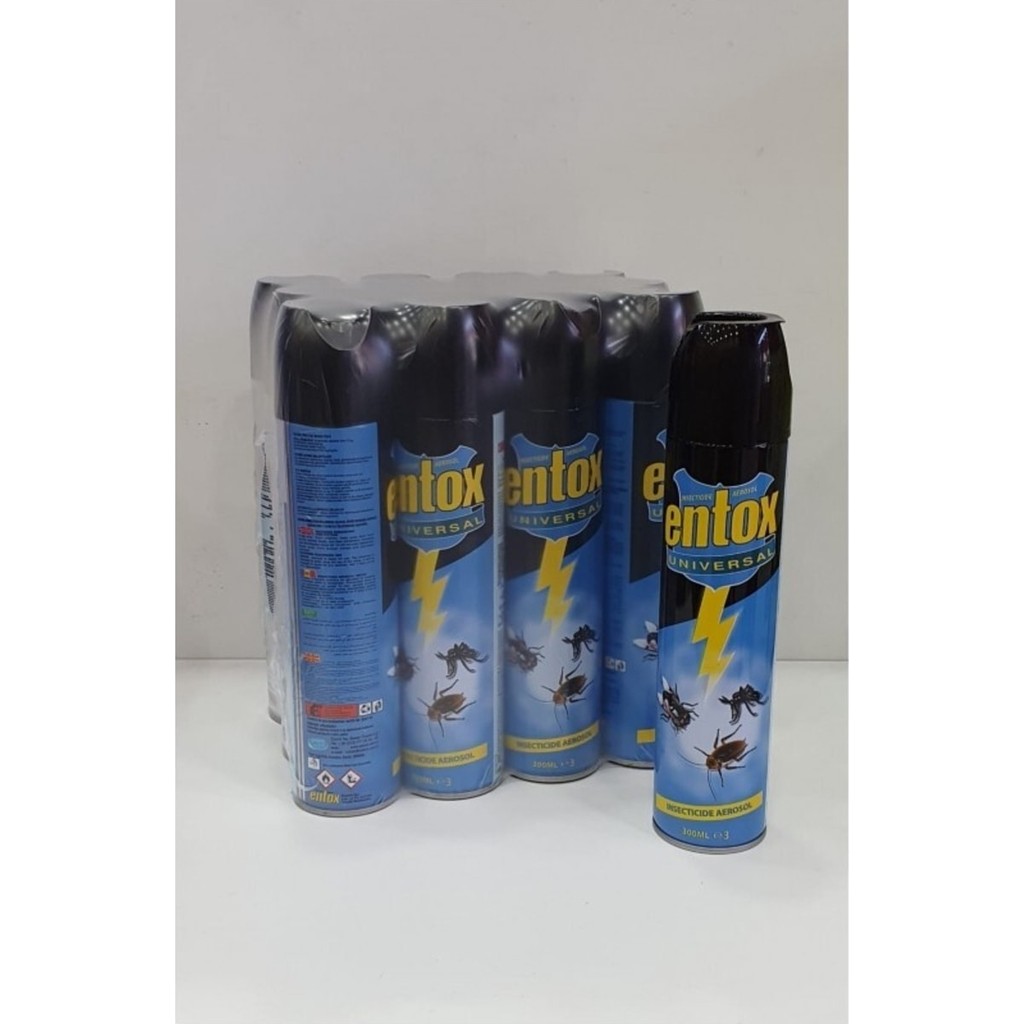 Entox Sinek Ilacı 12 Adet 300ML - Renkli Diğer Fiyatı