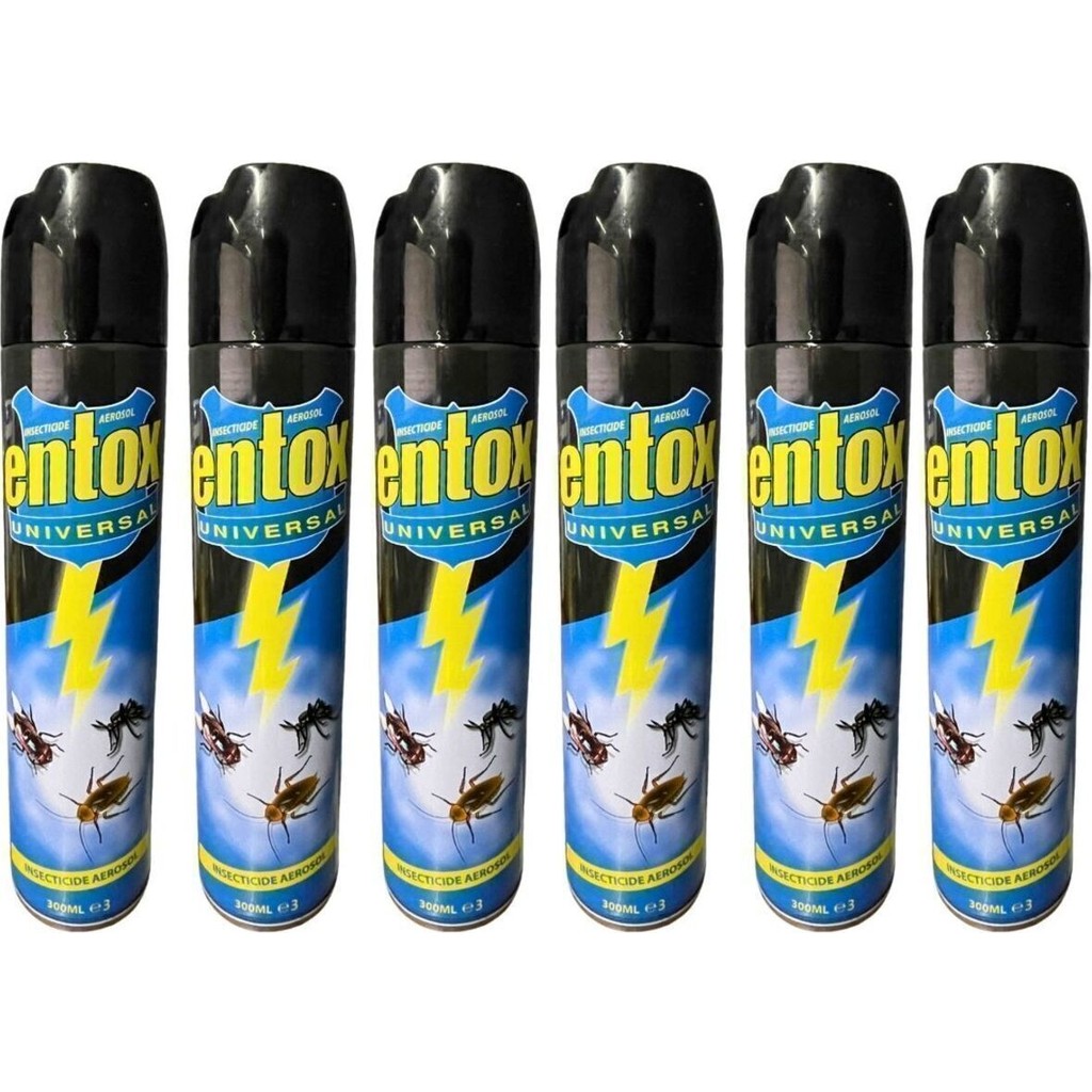 Entox Universal 300 ml Hamamböceği , Karasinek, Sivrisinek Spreyi 6 Adet Diğer Fiyatı