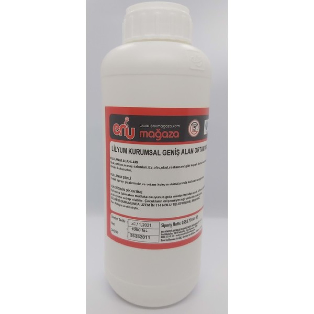 Enu Lilyum Geniş Alan Ortam Kokusu 1000 ml Oto Boyaları Fiyatı