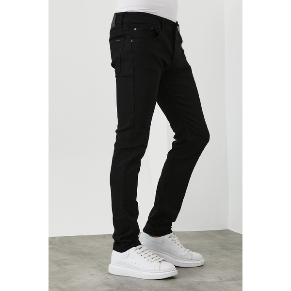 Enuygunenmoda Erkek Slim Fit Kot Pantolon Siyah Erkek Jeans / Kot Pantolon Fiyatı