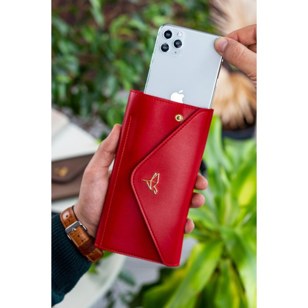 Envelope Telefon ve Bozuk Para Bölmeli Zarf Model Kadın Cüzdan Bayan Cüzdan Fiyatı