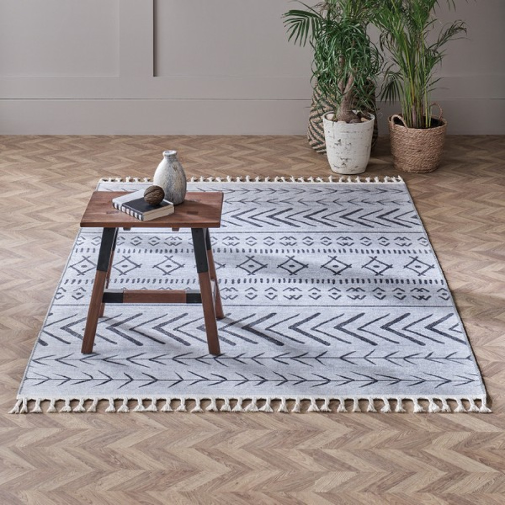 Enza Home Gene Halı Açık Gri - 80 x 200 cm Salon Halısı Fiyatı
