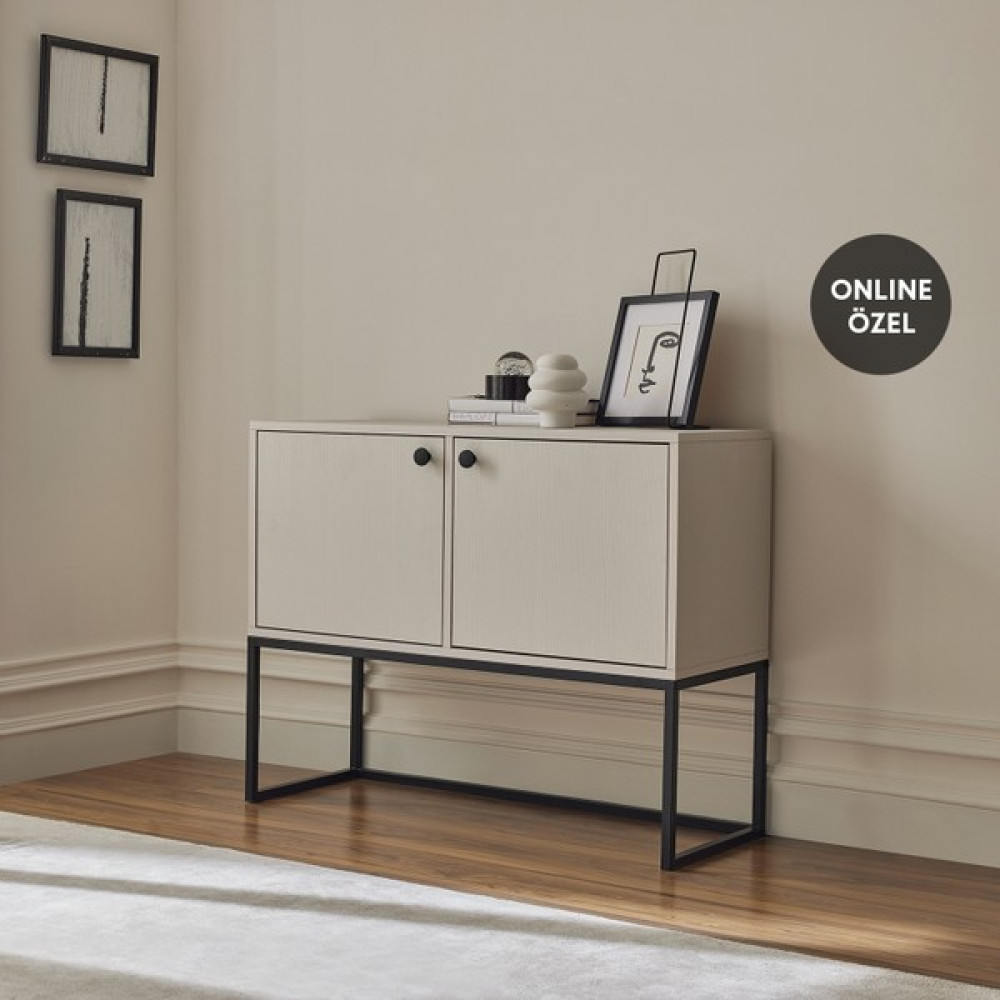 Enza Home Kalinsta Dresuar - Beyaz Dresuar / Makyaj Masası Fiyatı