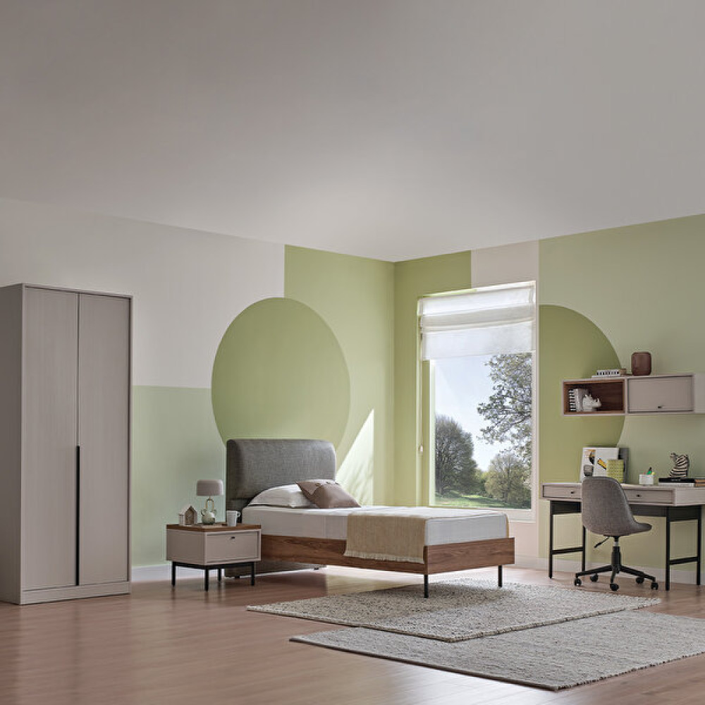 Enza Home Loreto Genç Odası Kombinasyonu - Beyaz Genç Odası Takımı / Seti Fiyatı