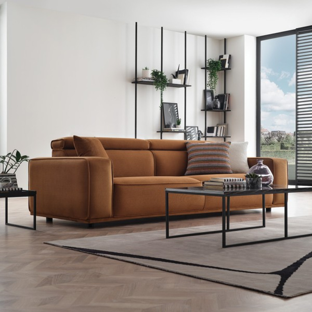 Enza Home Milos Koltuk Takımı (3+1) - Açık Kiremit Koltuk Takımı / Seti Fiyatı