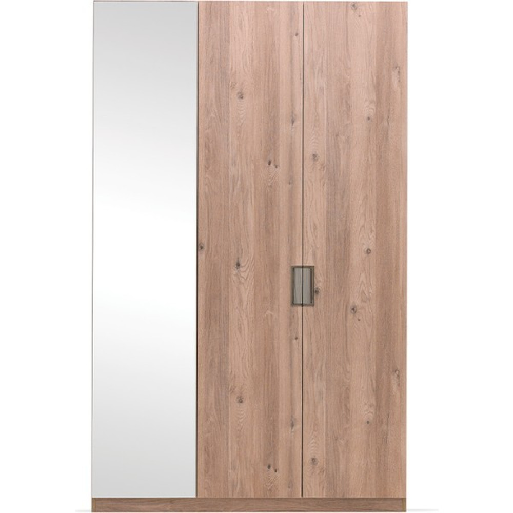 Enza Home Sona 3 Kapaklı Gardrop - Ceviz Gardrop & Dolap Fiyatı
