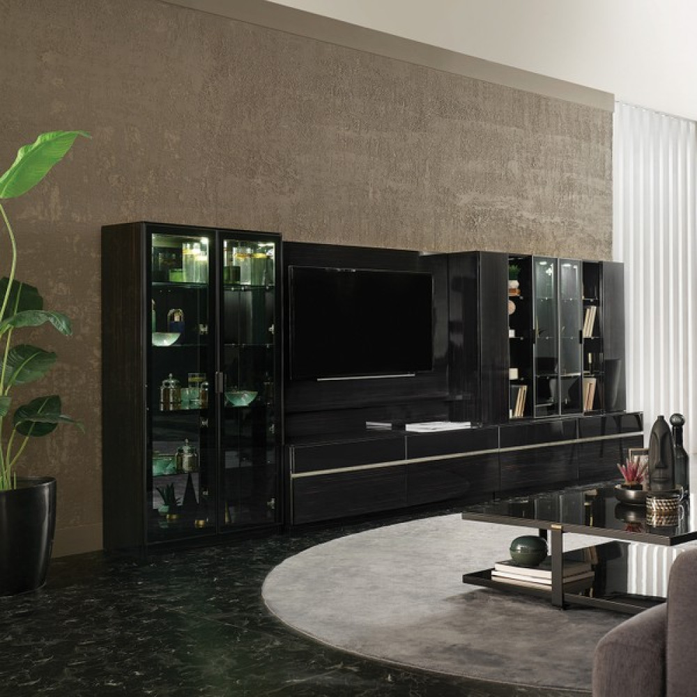Enza Home Valdera Tv Ünitesi Seti 2 - Abanoz Tv Ünitesi / Sehpası Fiyatı