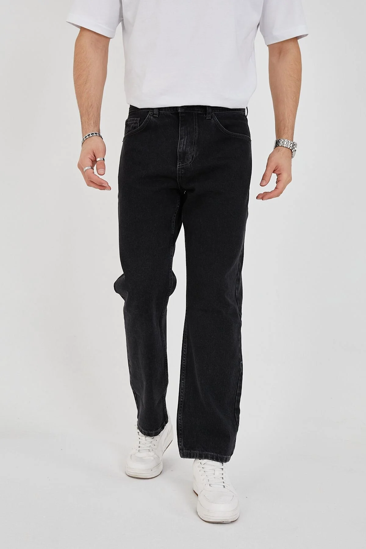 ENZİM JEANS Erkek 100% Pamuk Baggy Kot Pantolon 33 Beden" Bayan Jeans / Kot Pantolon Fiyatı