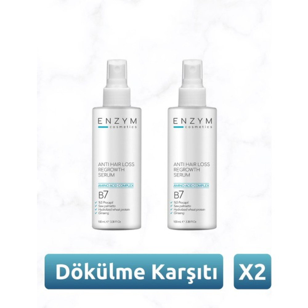 Enzym Cosmetics 2'li Saç Dökülme Karşıtı Procapil Serum Saç Bakım Maskeleri & Serumlar & Spreyler Fiyatı