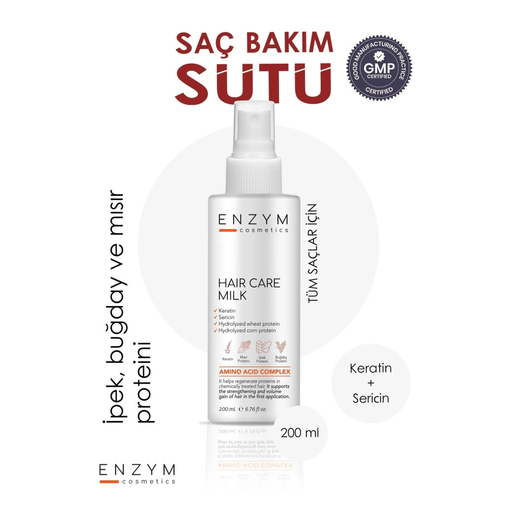 ENZYM COSMETICS Enzym Hair Care Milk 200ml Saç Bakımı Fiyatı