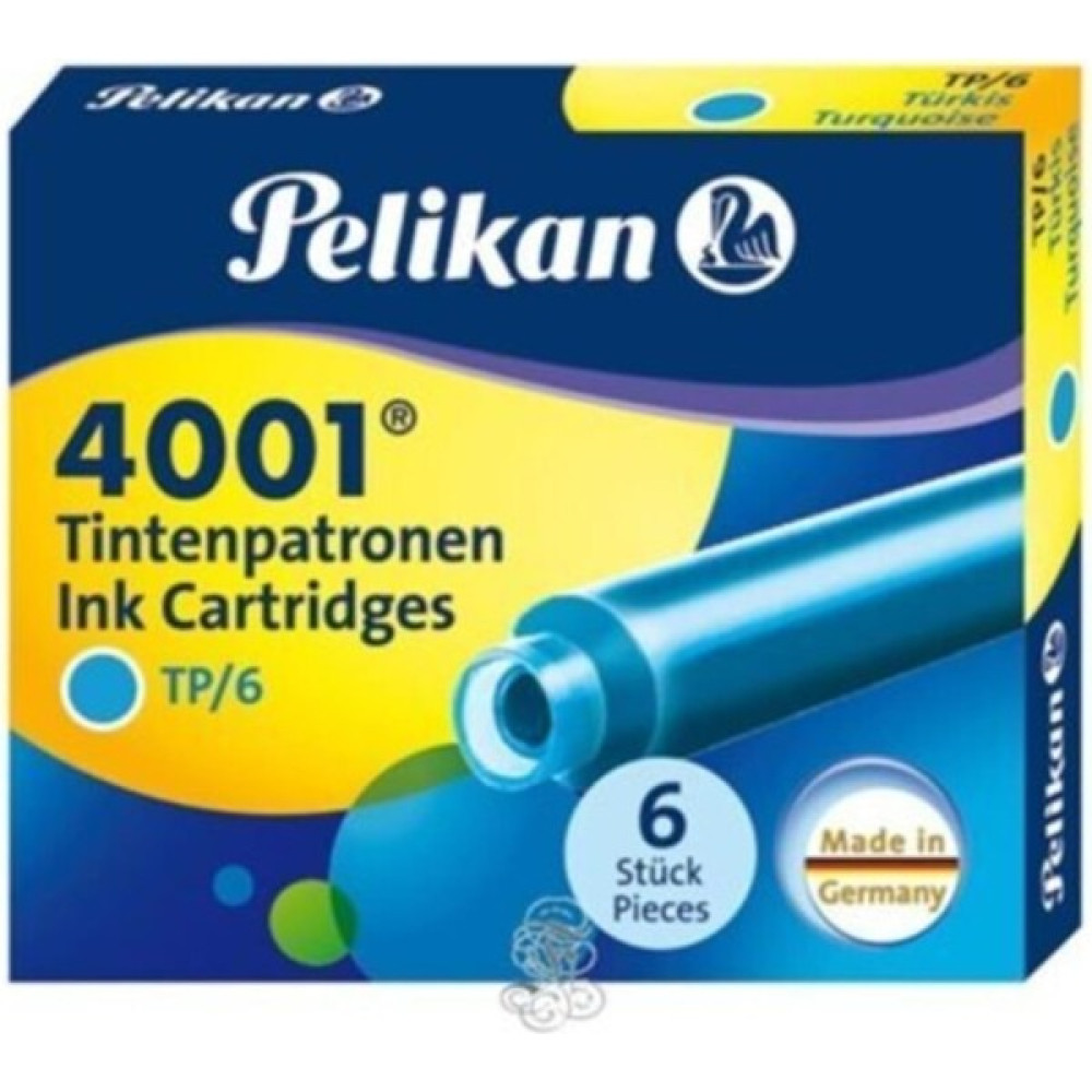 eOfis 4001 Dolmakalem Kartuşu Küçük Turkuaz 6 Lı Paket PL301705DKTU Oto Boyaları Fiyatı