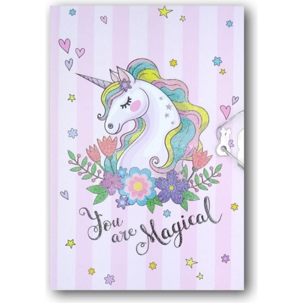 eOfis Çınar Uni Note Kilitli Günlük & Hatıra Defteri Unicorn Magical Not Defteri & Bloknot Fiyatı