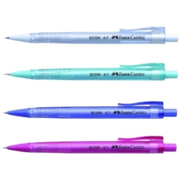 eOfis Faber Casell Econ 0.7 Uçlu Kalem Beyaz-Mavi-Mor-Pembe 4'lü Set Kalem & Yazı Gereçleri Fiyatı