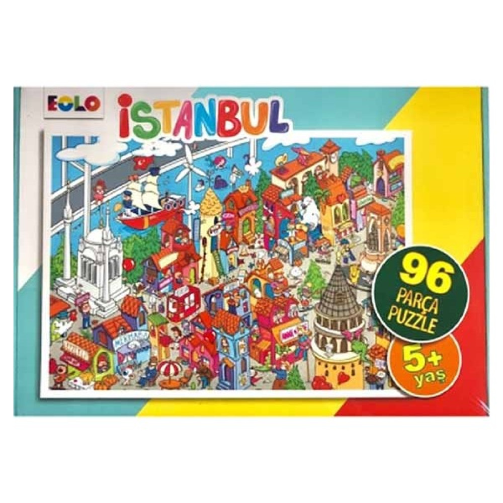 Eolo +5 Yaş Istanbul 96 Parça Puzzle Eğitici Oyuncak Fiyatı