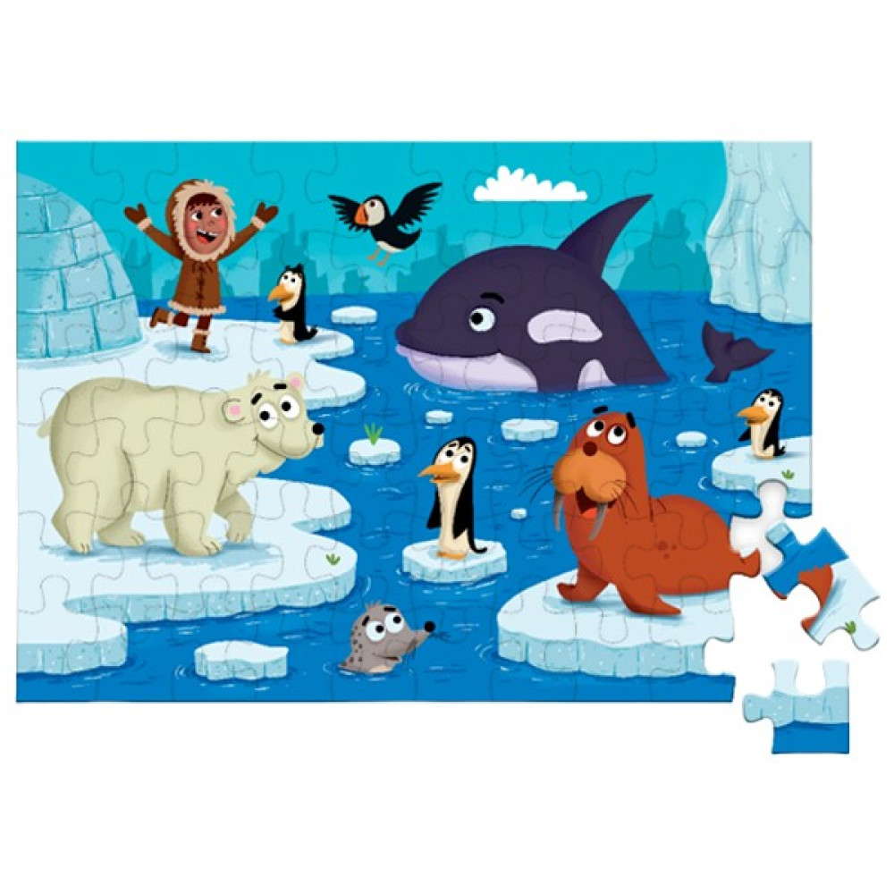 Eolo 60 Parça Puzzle Kutuplar Eğitici Oyuncak Fiyatı