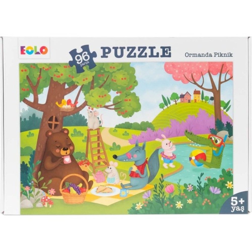 Eolo 96 Parça Yer Puzzle – Ormanda Piknik Puzzle & Aksesuarları Fiyatı