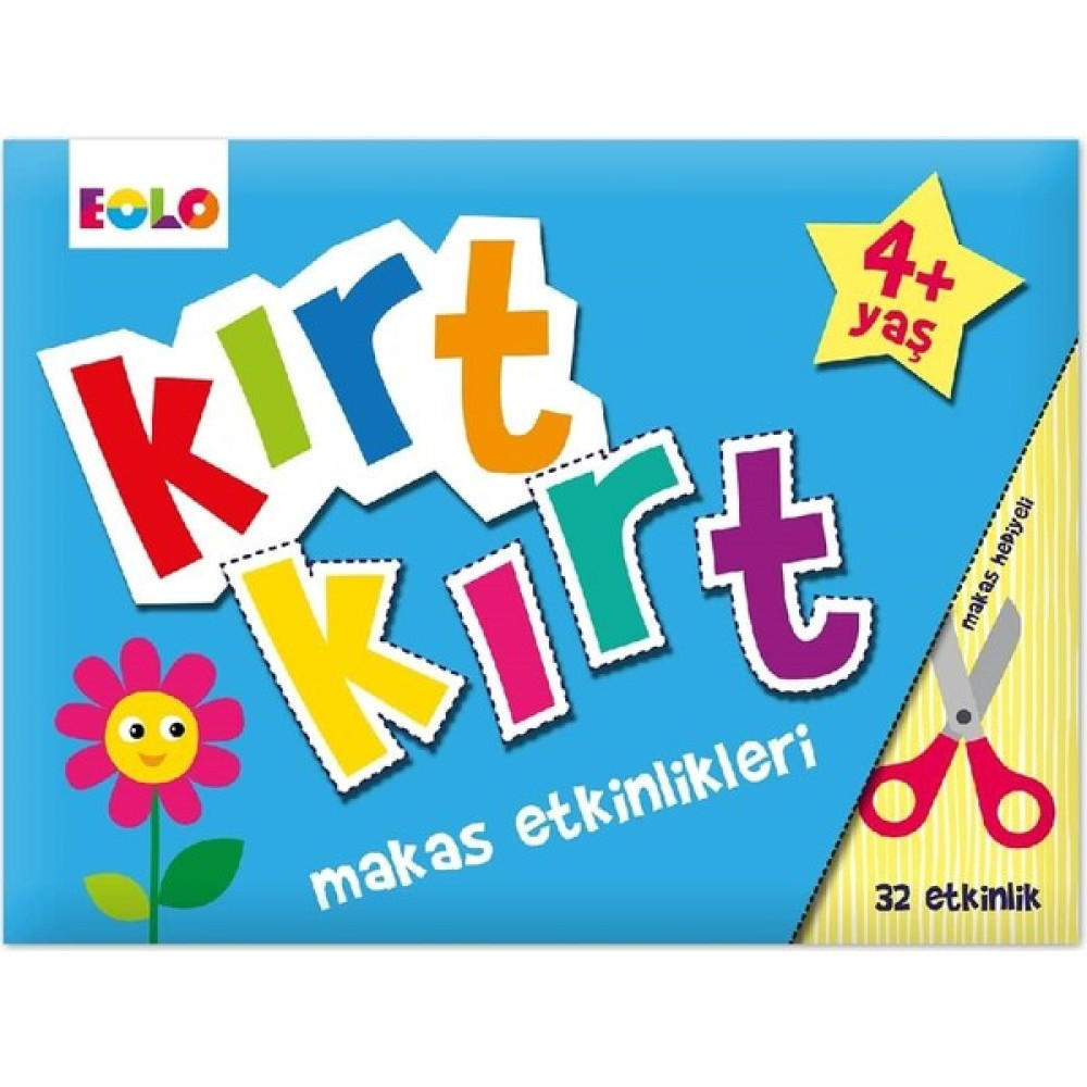Eolo Kırt Kırt Makas Etkinlikleri - Renkli Eğitici Oyuncak Fiyatı