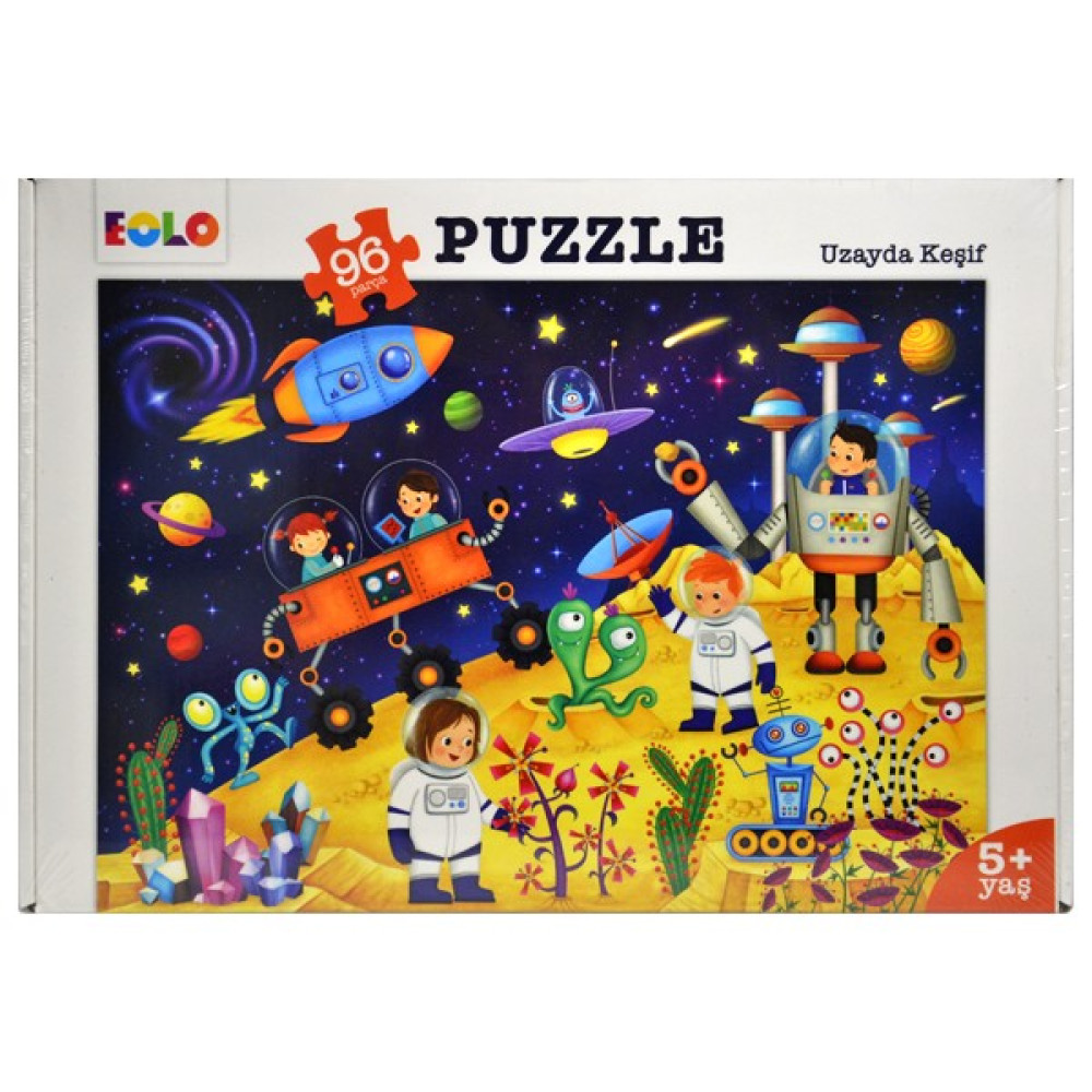 Eolo Uzayda Keşif Puzzle 96 Parça (Eolo) Eğitici Oyuncak Fiyatı