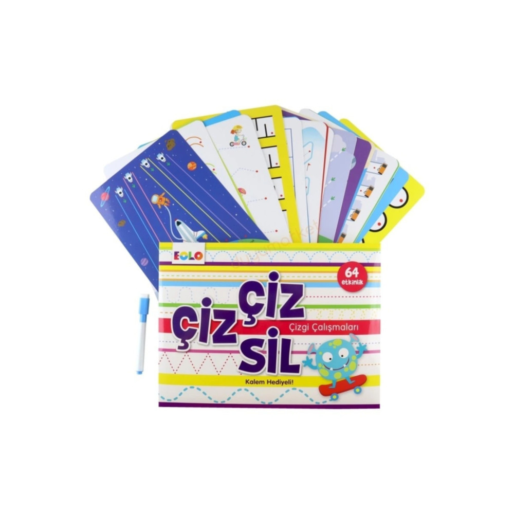 Eolo Yayıncılık Çiz Çiz Sil Aktivite & Eğitici Kitaplar Fiyatı