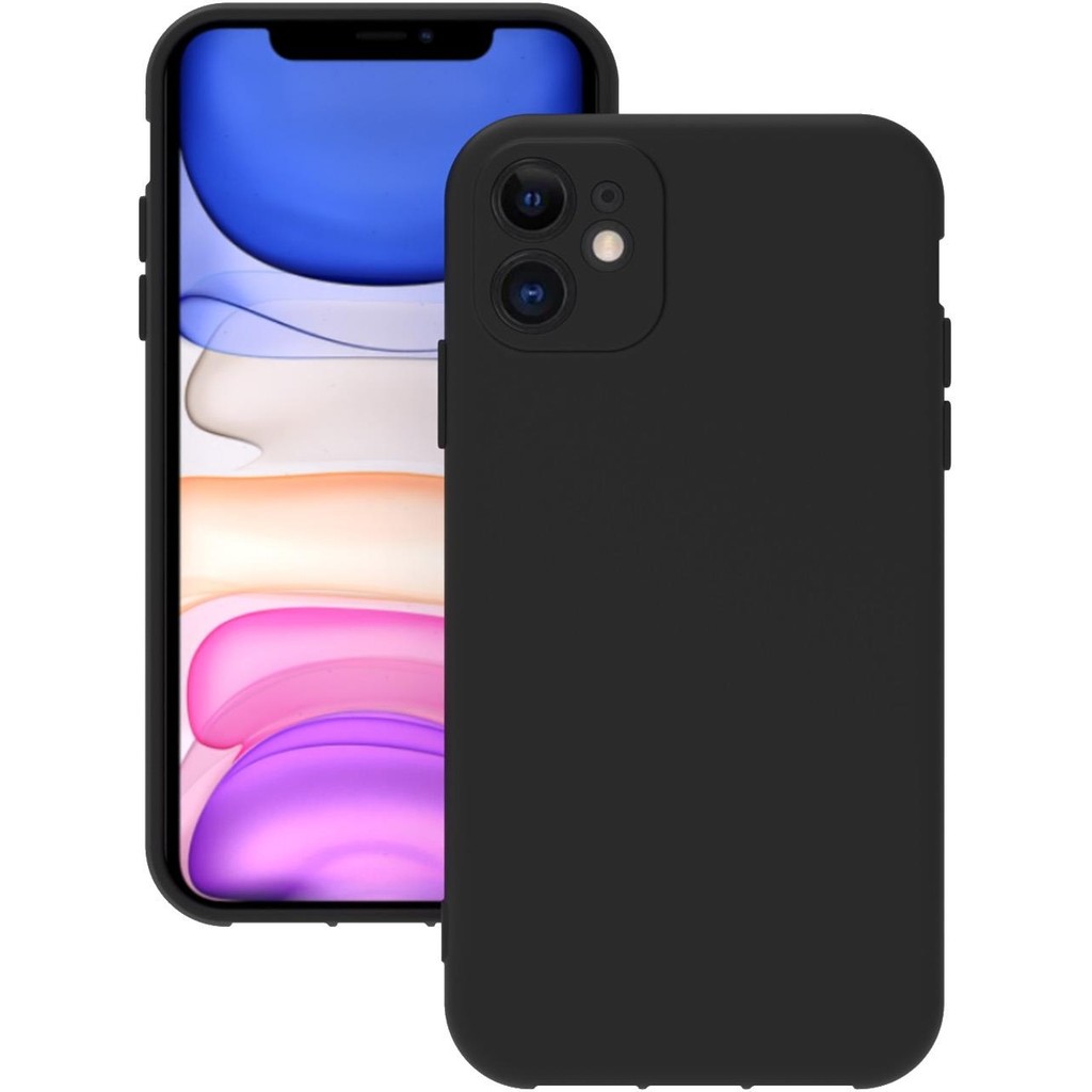 Eonaks iPhone 11 Kılıf Kamera Korumalı Silikon Rubber Arka Kapak - Siyah Cep Telefonu Kılıfı Fiyatı