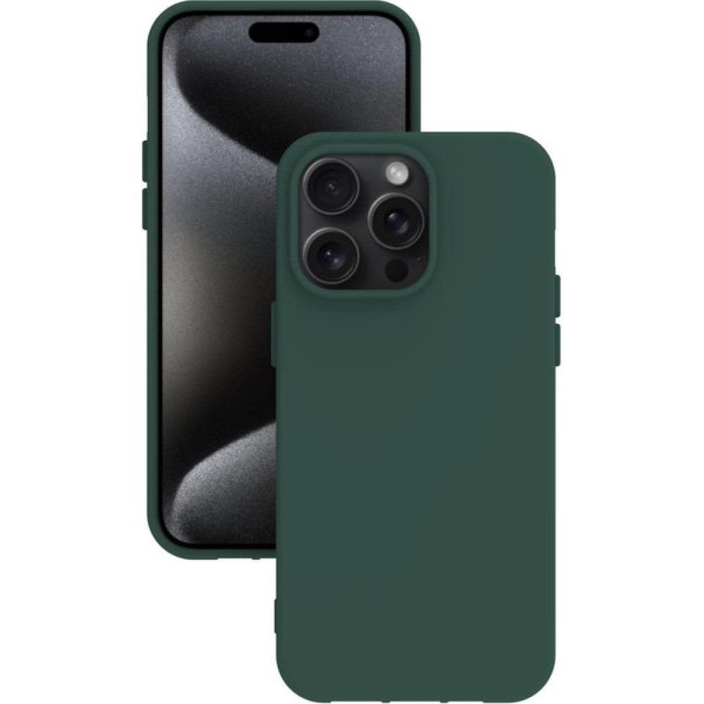 Eonaks iPhone 15 Pro Max Kılıf Kamera Korumalı Silikon Rubber Arka Kapak - Haki Cep Telefonu Kılıfı Fiyatı