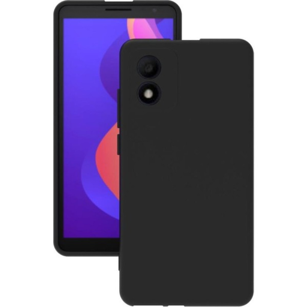 Eonaks Tcl 303 Kılıf Kamera Korumalı Silikon Rubber Arka Kapak - Siyah Cep Telefonu Kılıfı Fiyatı