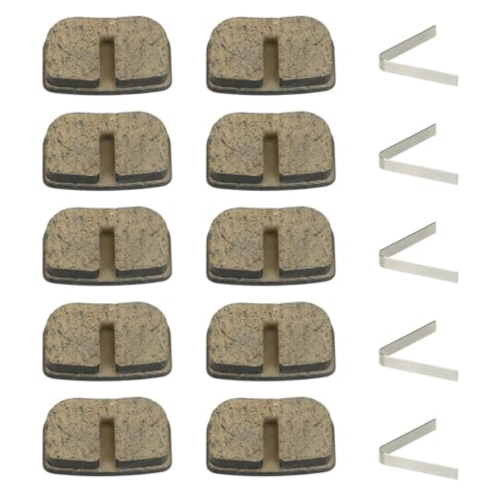 EOPOAYI Mini Bike Disc Brake Pads Compatible with 79cc 97cc 100cc 2.8hp Coleman CT100U CC100X Baja DB30 Doodle Bug MMB80 Motovox MBX10 2-Stroke Mini ATV 4 Wheeler 50cc SYX Moto Dirt Bike Scooter Parts