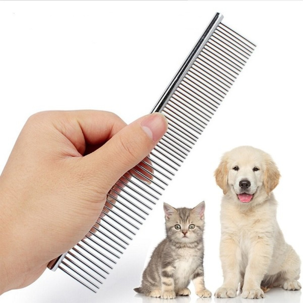 Epazzar Paslanmaz Çelik Köpek Kuaför Tarağı Uzun Kalın Tüy Bakım Fırçası Evcil Hayvan Ürünleri Fiyatı