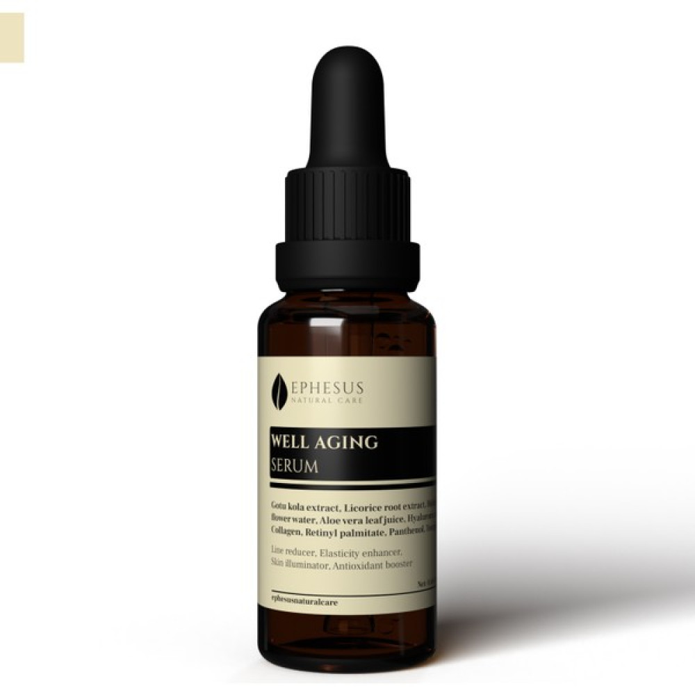 Ephesus Natural Care - Well Aging Serum, Tüm Cilt Tiplerine Uygun Çizgi Azaltıcı ve Esneklik Artırıcı Anti-Aging Serum Anti-Aging / Yaşlanma Karşıtı Fiyatı
