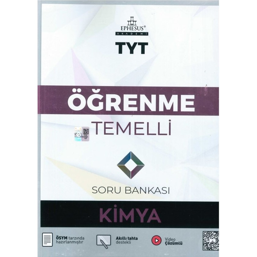 Ephesus Tyt Kimya Öğrenme Temelli Soru BankasI Diğer Fiyatı