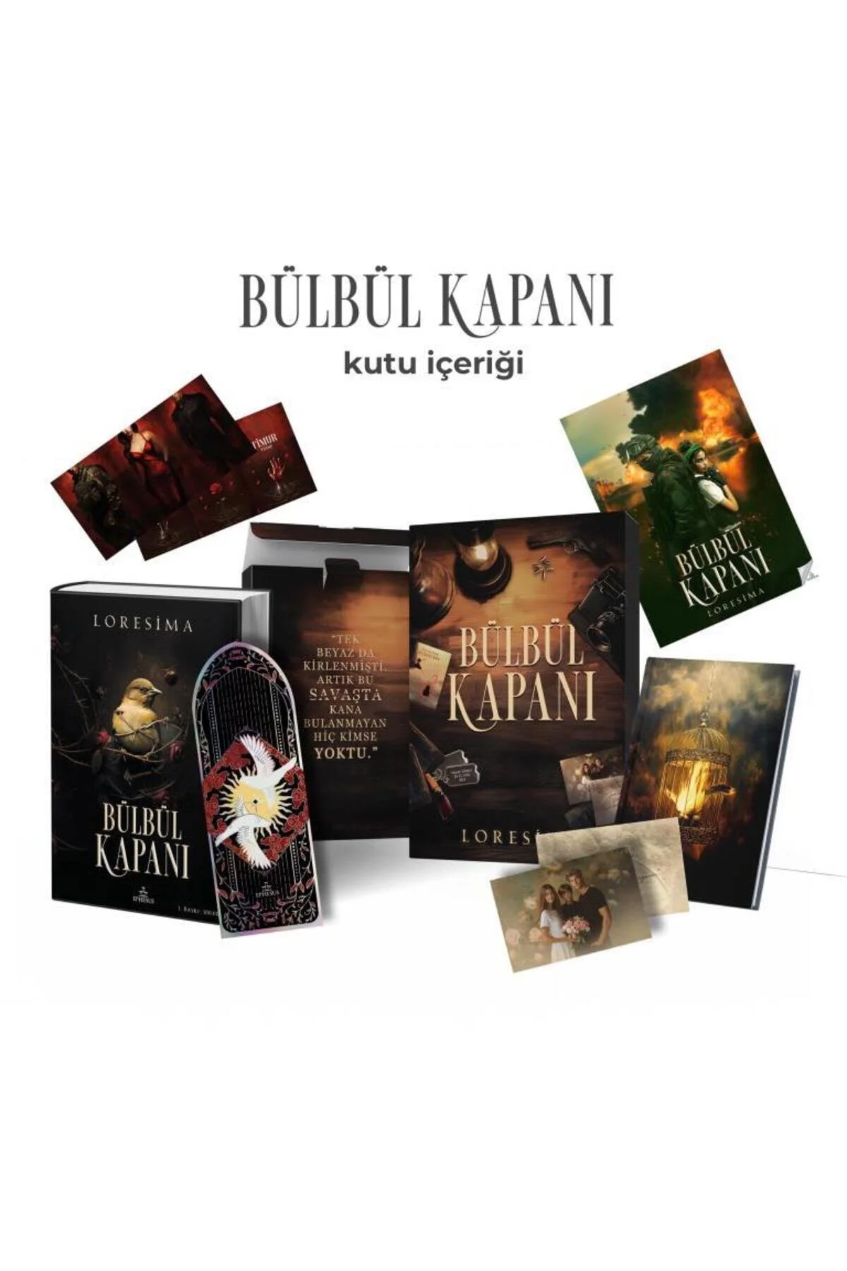 Ephesus Yayınları Bülbül Kapanı 1 Hediyeli Özel Kutu ( Ciltli)" Roman Fiyatı