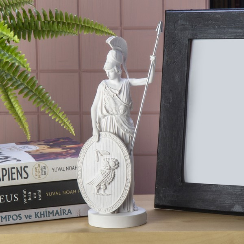 Epic Arts Shop Athena - Bilgelik Tanrıçası Heykeli (Beyaz) - Beyaz Biblo Fiyatı