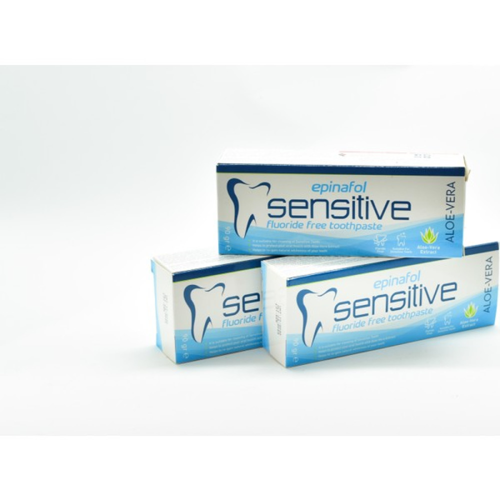 Epinafol Sensitive Aloe-Vera Diş Macunu 90 gr x 3 Diş Macunları Fiyatı