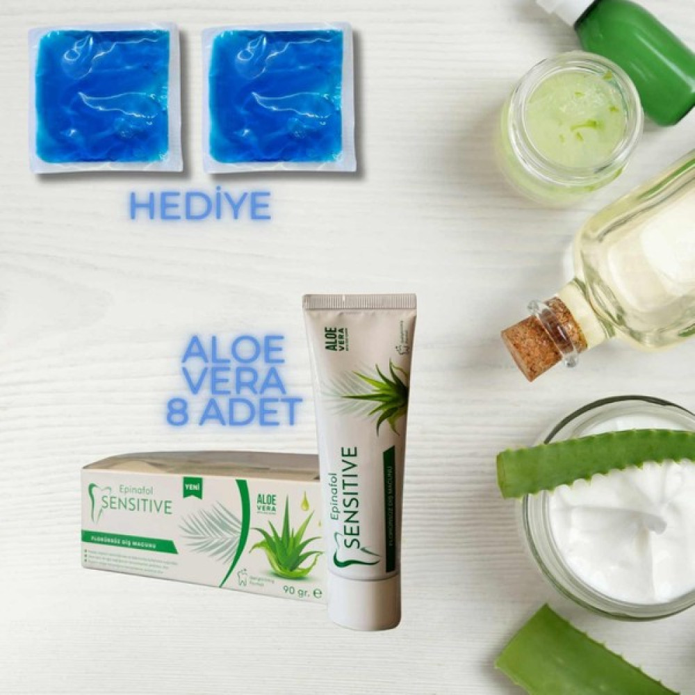 Epinafol Sensitive Aloe Vera Florürsüz Diş Macunu 90G 8 Adet Buz Jeli Hediyeli Oto Boyaları Fiyatı