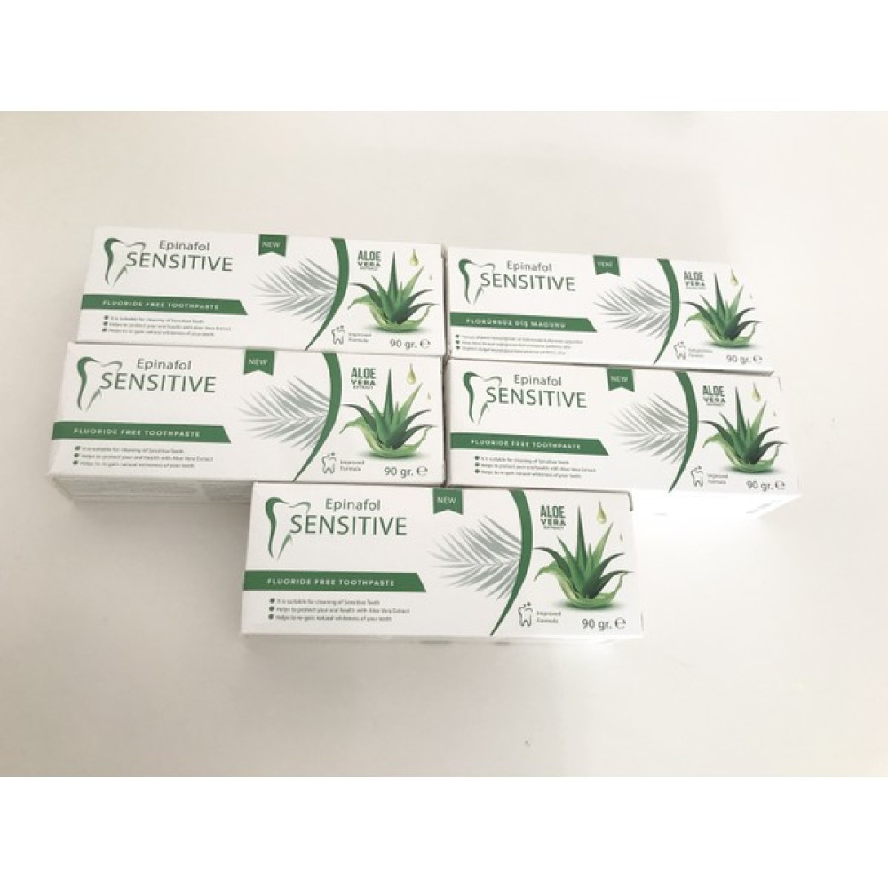 Epinafol Sensitive Diş Macunu 5’li Aloe Vera Diş Macunları Fiyatı