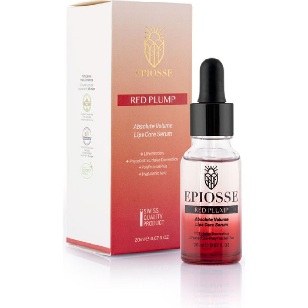 Epiosse Red Plump Dudak Dolgunlaştırıcı Serum - Canlı Islak Dolgun Görünüm 20 ml Dudak Bakımı / Koruyucu Fiyatı