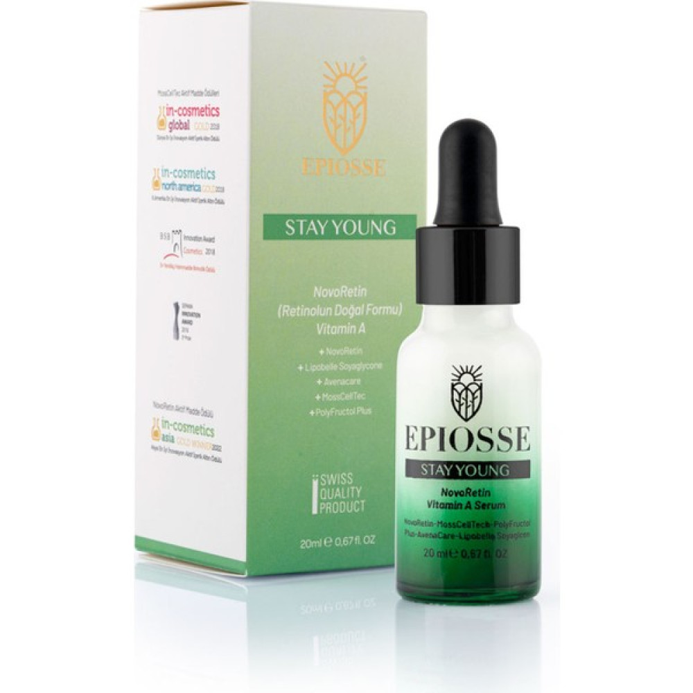 Epiosse Stay Young Uv Koruyucu Akne ve Leke Karşıtı Novoretin A Vitamini Serum 20ML Oto Boyaları Fiyatı