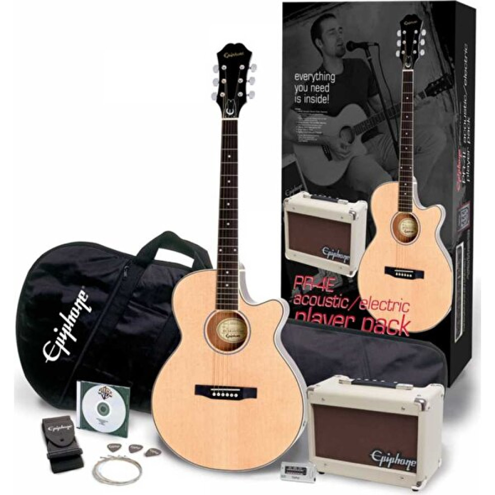 Epiphone PR-4E Elektro Akustik Gitar Seti Akustik Gitarlar Fiyatı