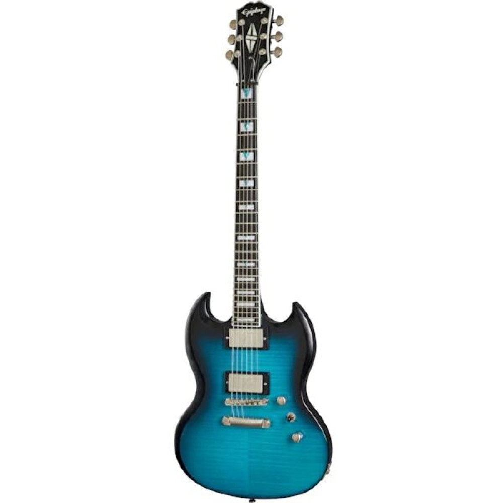 Epiphone SG Prophecy Blue Tiger Elektro Gitar Elektro Gitarlar Fiyatı