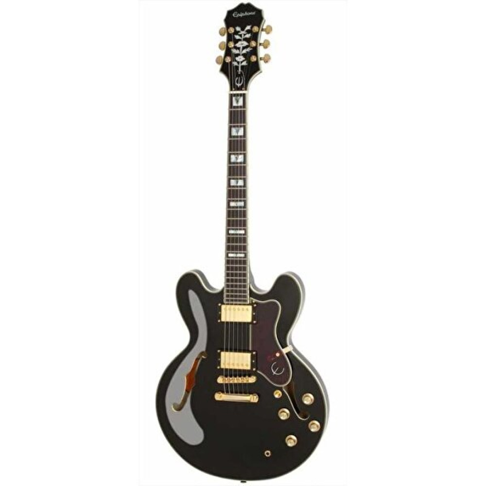 Epiphone Sheraton-II Pro Ebony Elektro Gitar Elektro Gitarlar Fiyatı