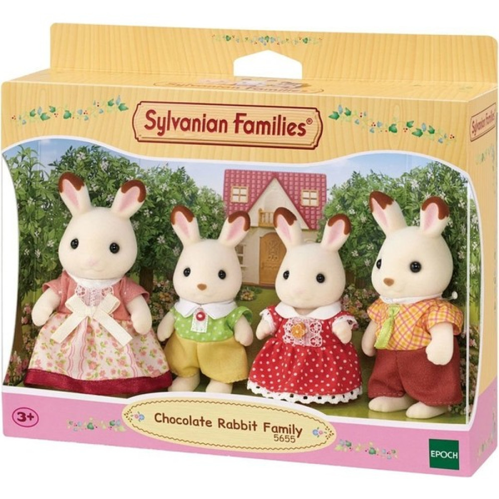 Epoch 5655 Sylvanian Families Çikolata Kulaklı Tavşan Ailesi +3 Yaş Oyuncak Fiyatı