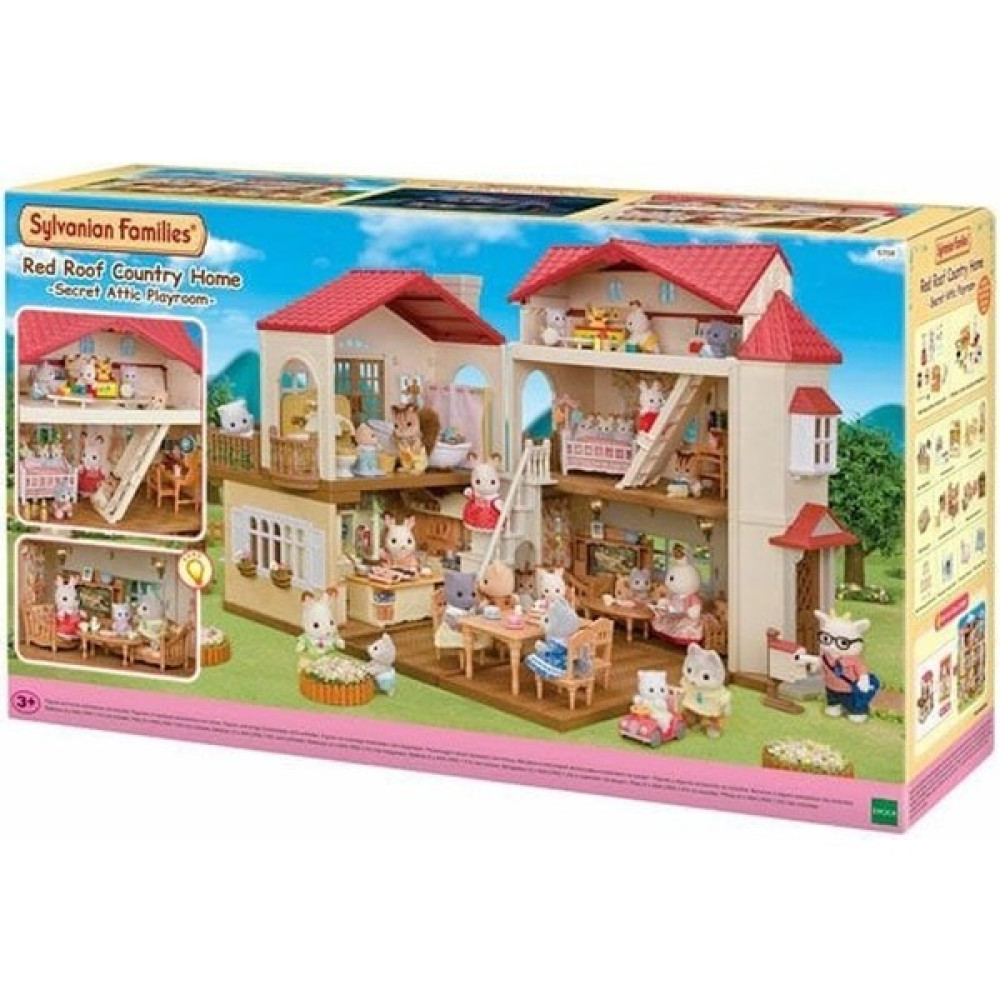 Epoch 5708 Sylvanian Families Işıklı Şehir Evi ( Gizli Oyun Odalı) +3 Yaş Oyuncak Fiyatı