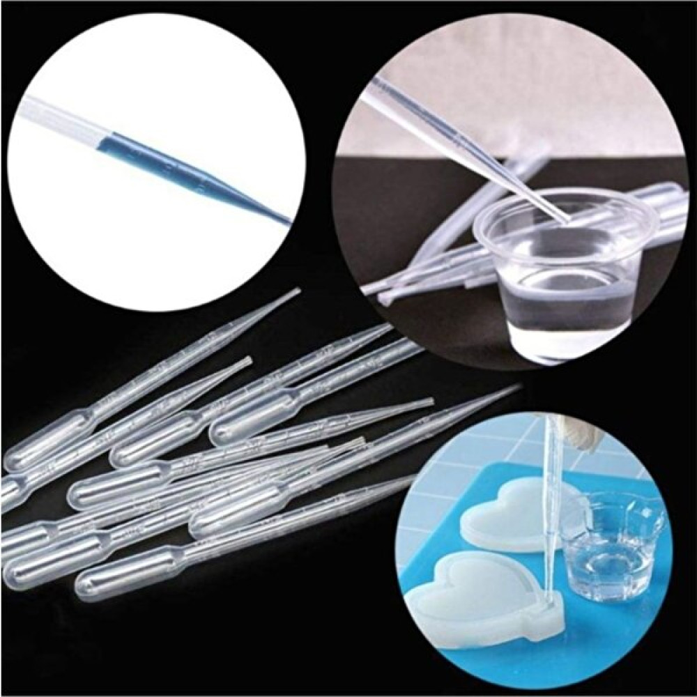 Epoksi Kalıp Cank Epoksi Damlalık Pipet Seti (10 Adet) Likit Aktarma Pipet, Epoksi Malzemeleri, Mum Esans Pipet Sanatsal Malzemeler Fiyatı