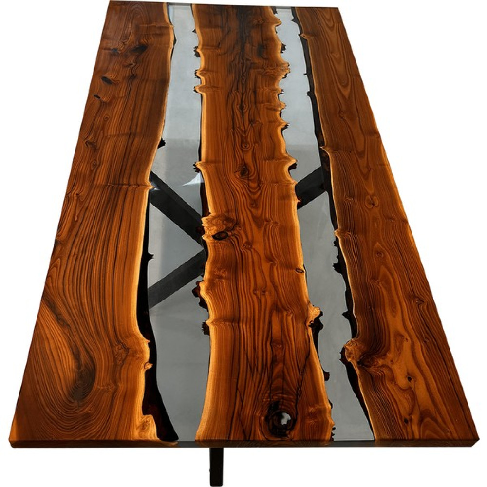 Epoksi Ofis Toplantı Masası Tabla - 170X85 cm Epoksi Iğde Ahşap Yemek Masası Tabla - Koyu Ahşap - 170 x 85 cm Yemek & Mutfak Masası Fiyatı