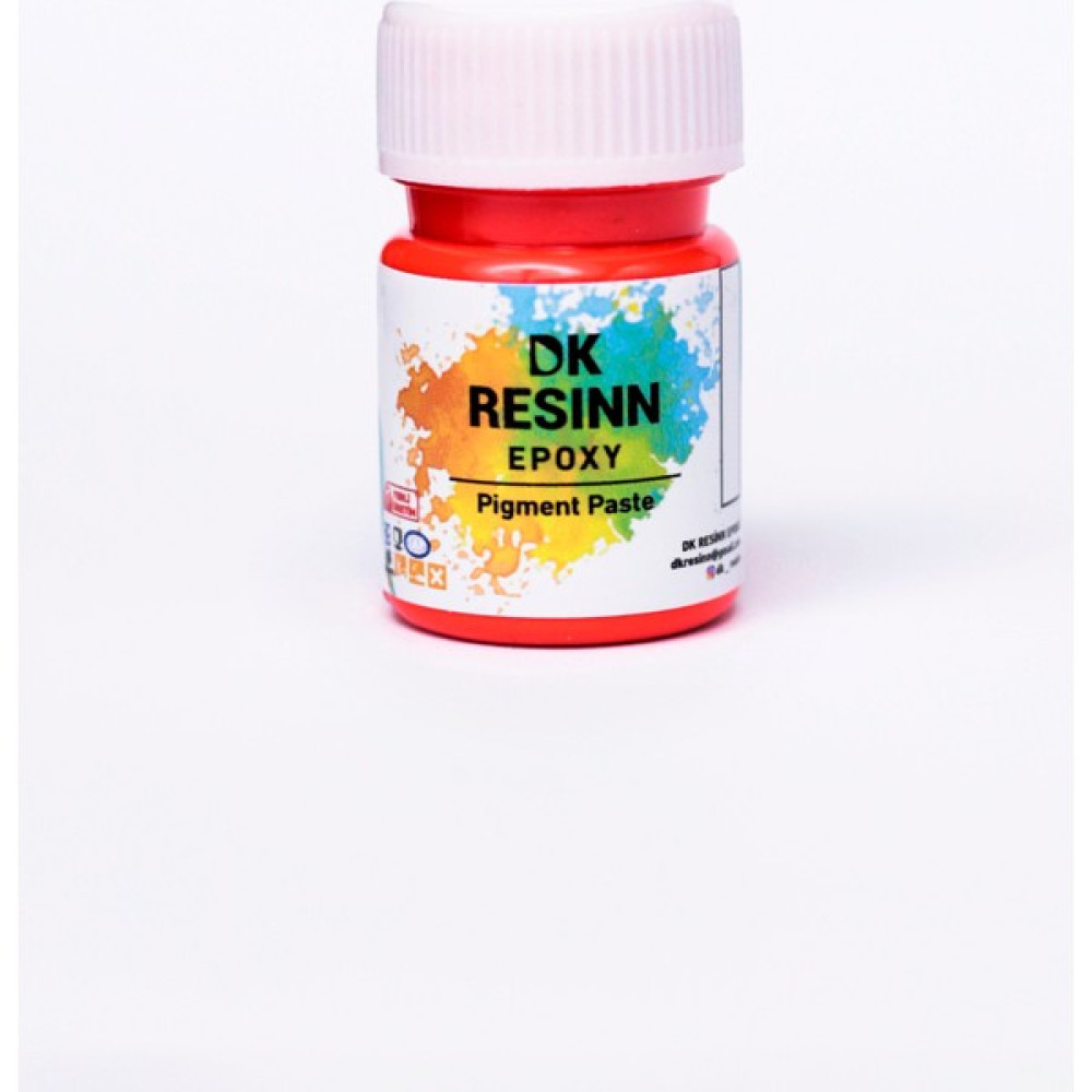 Epoksi Reçine Florasan Pasta Pigment Neon Boya Kırmızı - 00 Sanatsal Malzemeler Fiyatı