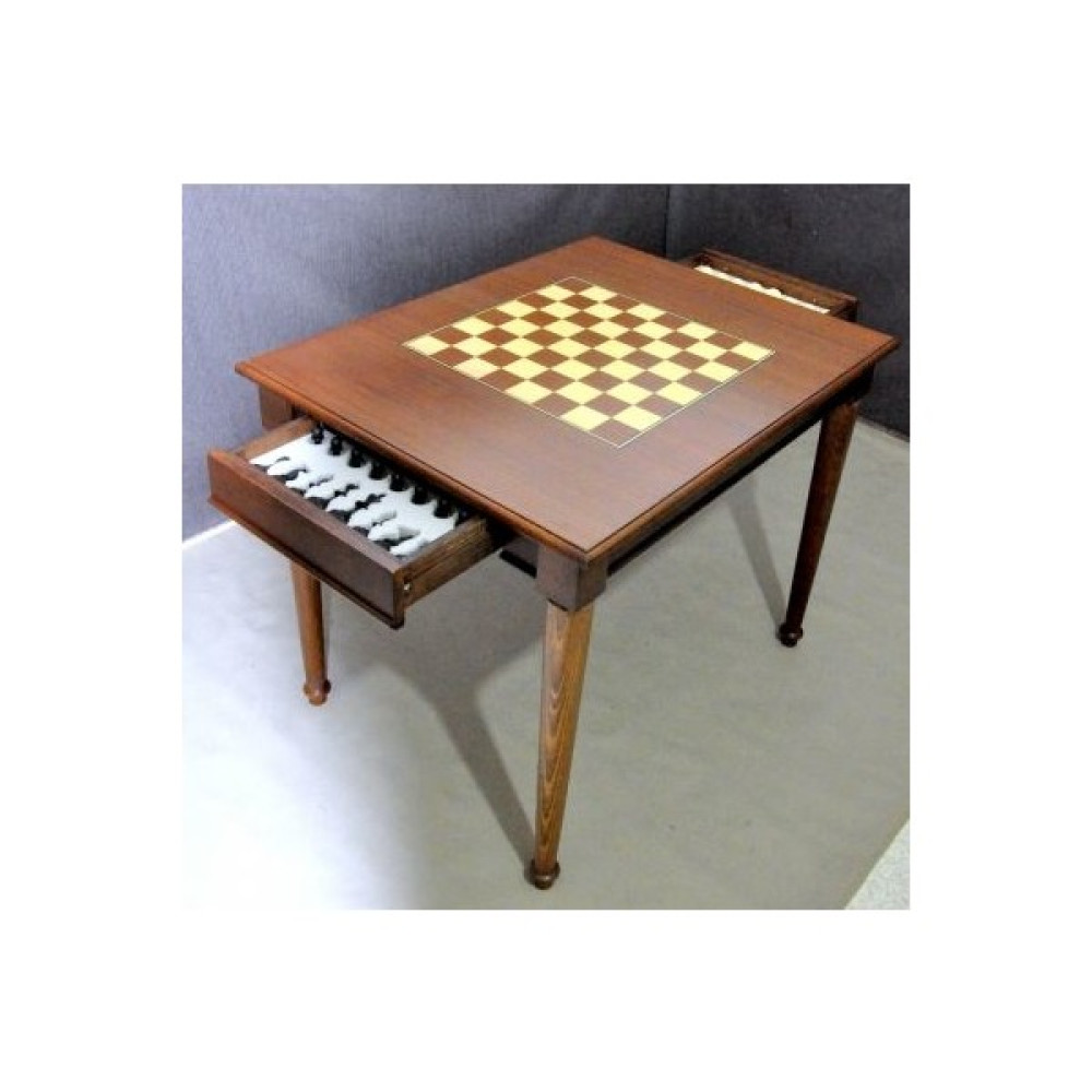 Epoli Santranç Ahşap Satranç Masası - 70cm x 90cm x 72cm Satranç Fiyatı