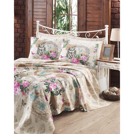 Eponj Home Angel Bej Çift Kişilik Pike