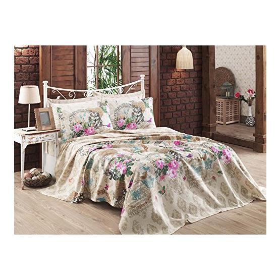Eponj Home Angel Bej Çift Kişilik Pike